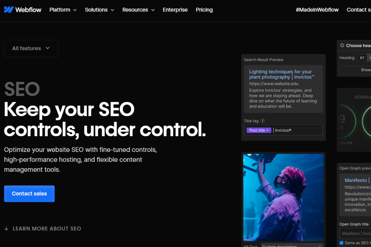 How to Do SEO on Webflow – A Beginner-Friendly Guide