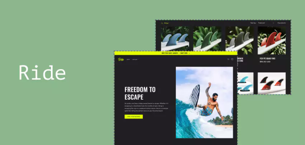 Ride Theme - Shopify