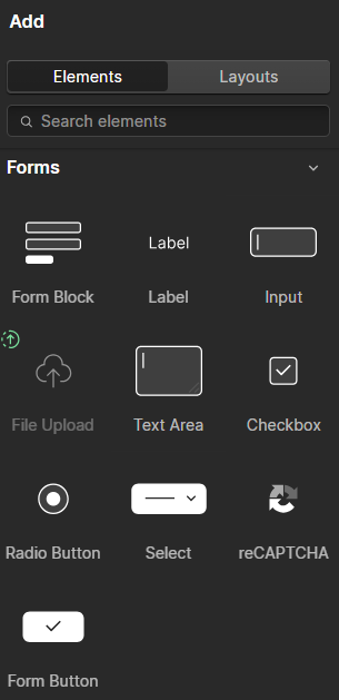 Webflow Contact Form Module