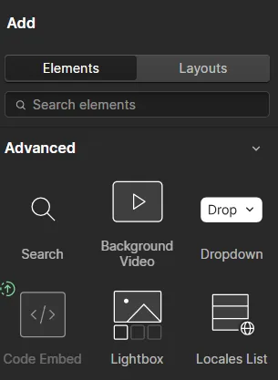 Webflow - Embed & Custom Code