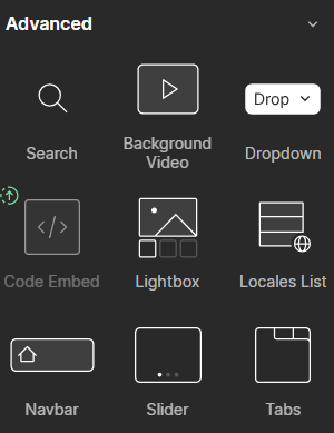 Webflow - Navigation Elements
