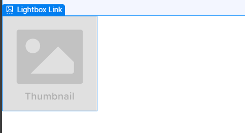 Webflow - Screenshot suggestion Show a grid of clickable thumbnails with one lightbox open