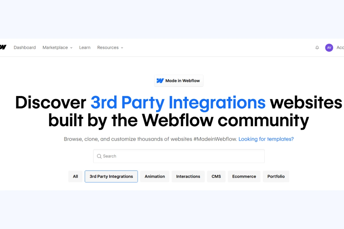 Best Third-Party Integrations for Webflow like Zapier and Mailchimp