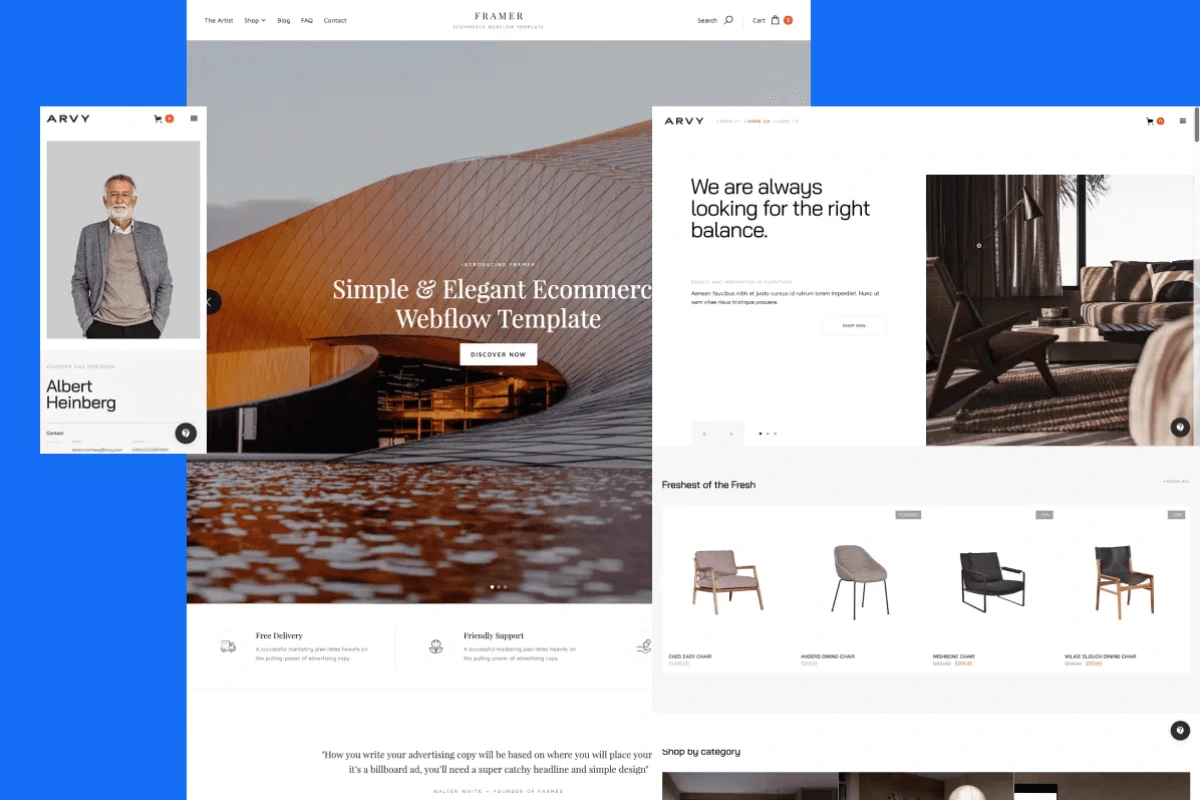 Top Ecommerce Templates for Webflow in 2025 Top Ecommerce Templates for Webflow in 2025